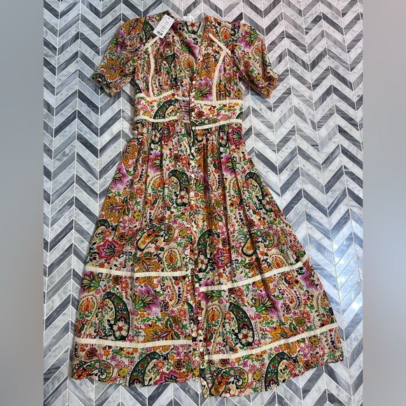 Ba&sh benja midi dress - Picture 2 of 4